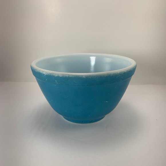Pyrex 1940's-1950's Primary Color Blue #401 - Picture 2 of 12